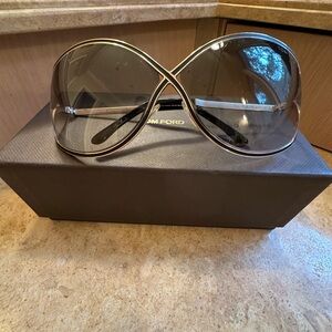 Tom Ford Women's Sunglasses with Gold Accents